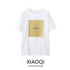 Fashion Style 2024 Summer New Arrival Women's Clothing Slim Looking Metal Series Print Round Neck Short Sleeve T-shirt 0264040 303