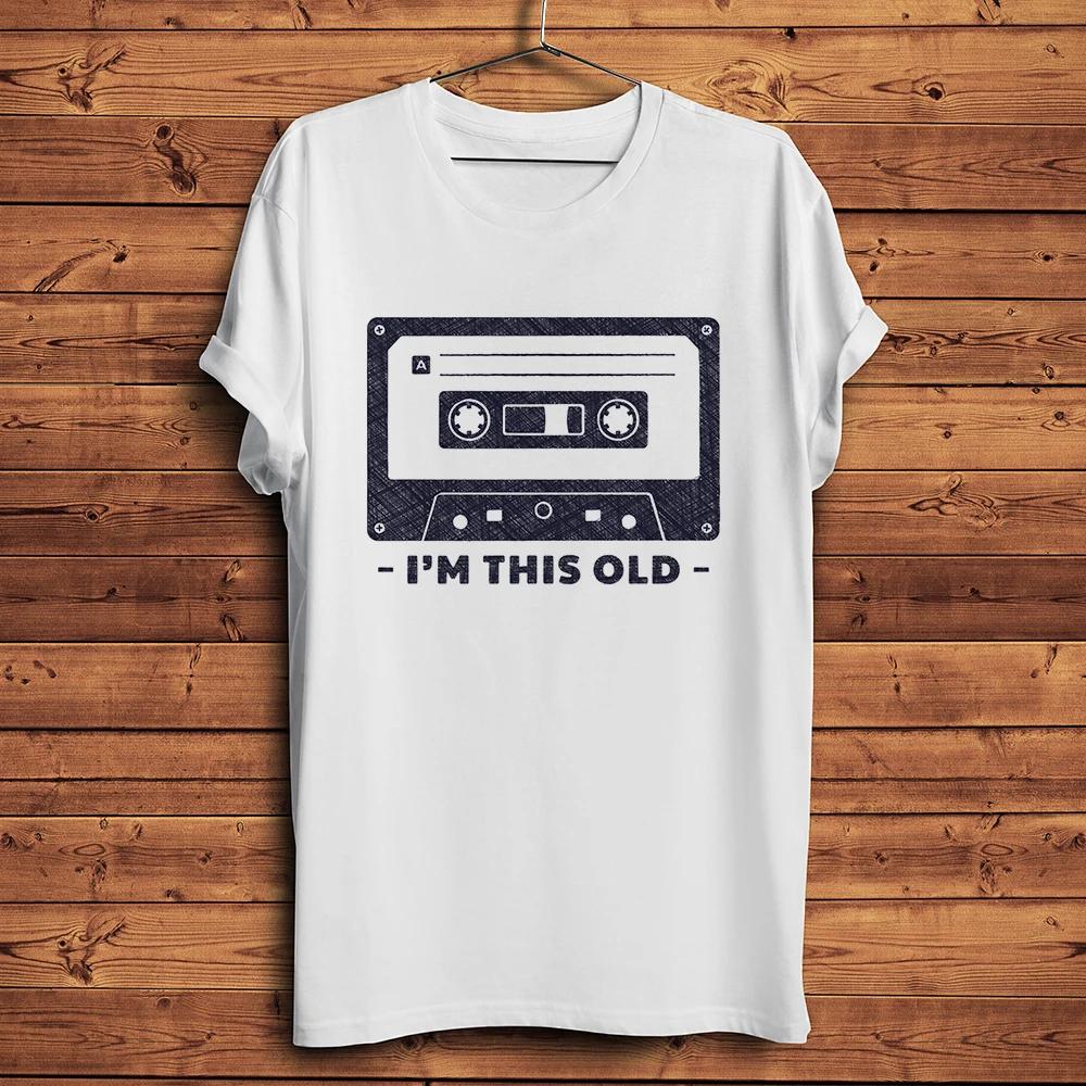 

Im This Old80s Vintage Gamepad Funny Geek Tshirt UnisexSummer New White Casual Short T ShirtUnisex Retro Streetwear Tee S