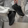 Fashion Men's Breathable Lace-Up Mesh Casual Shoes Lightweight Comfortable Walking Sneakers for Men Fashion Male Business Casual Flats