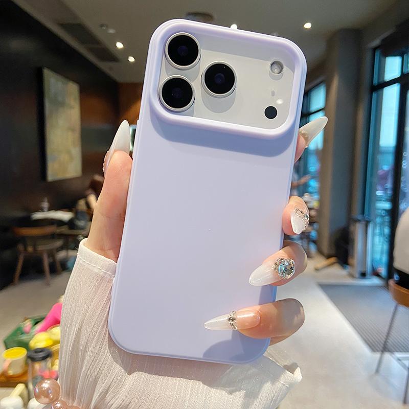 Luksusowe etui na telefon w kolorze cukierkowym dla IPhone 17 Pro Max Miękkie silikonowe etui dla IPhone 17 Air 17Pro Zderzak na aparat TPU Etui na tył