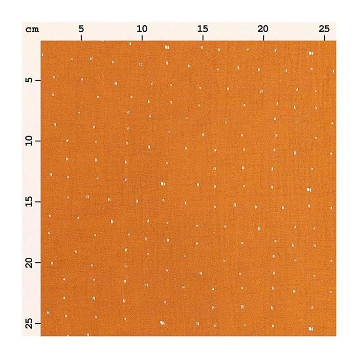 Mousseline froissée - RICO DESIGN - 130 x 50 cm - Marron - Achat au mètre