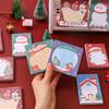 1 Piece Adhesive Kawaii Christmas Sticky Notes Notepad Memo Pad Office School Supplies Stationery Sticker