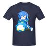 Divertente Vocaloid Kaito Unisex T-shirt Stampata T-shirt Unisex Design della Città