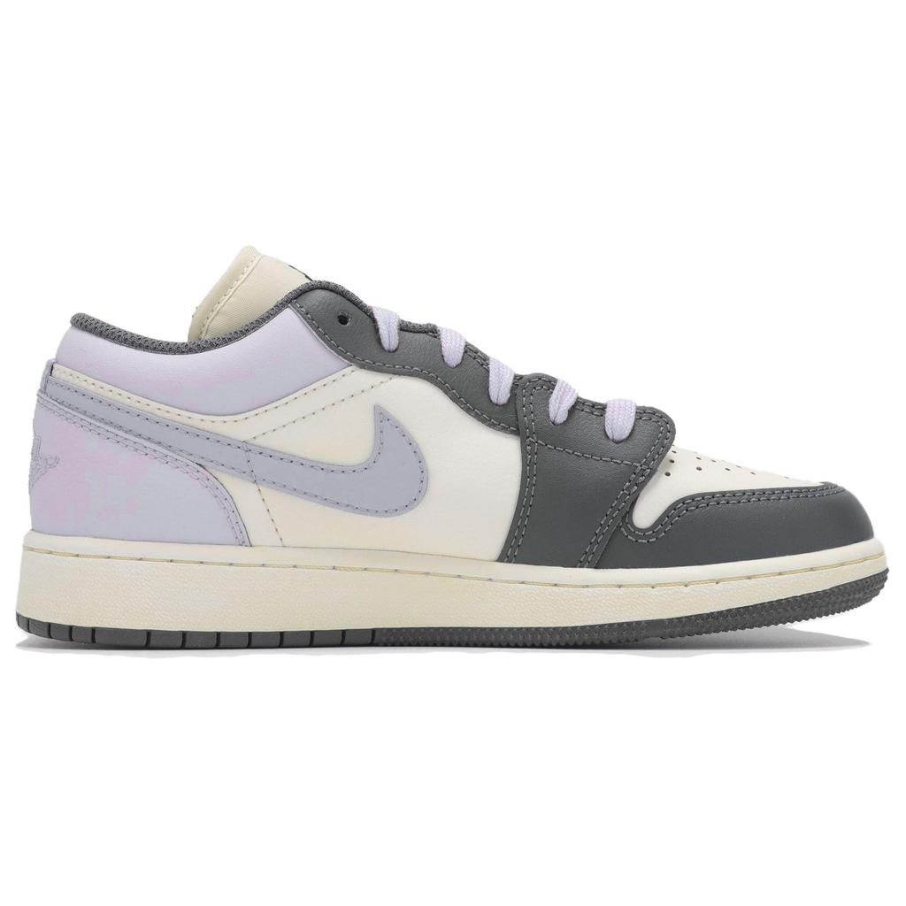 Jordan Air Jordan 1 Low top Vintage Basketball Shoes Unisex Light Purple 553560-152(Team24-)