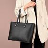 2025 Women's Large Capacity Tote Bag - High-End Fashion, Soft Leather, Single Shoulder