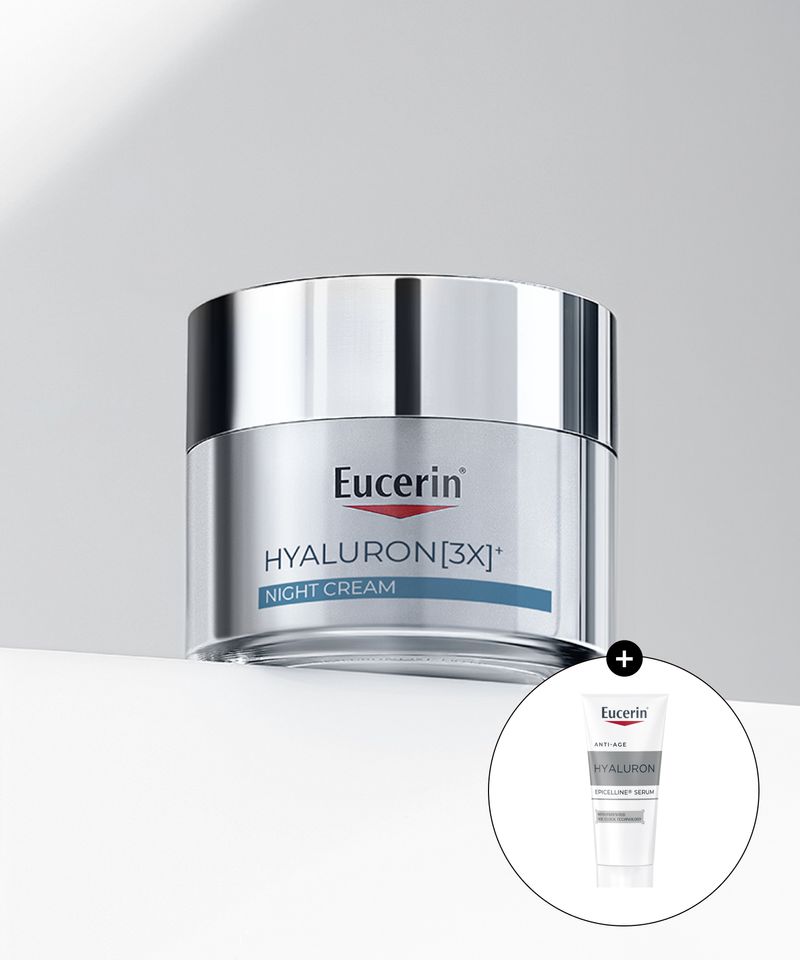 Hyaluron 3X Night Cream 50ml + Epiceline Serum 7ml Gift