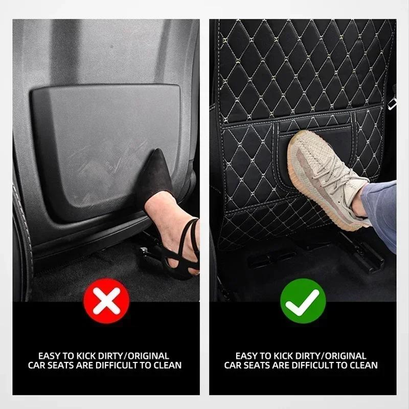 BAIO7 Car Interior Leather Storage Anti Dirt and Anti Wear Pads Scratch Mat for BMW E46 E85 E60 F10 E39 F30 E36 F20 E87 E90 E70 X3 X5