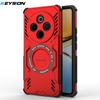 KEYSION Hollow Heat Dissipation Case for IQOO Z10 5G Silicone+PC Magnetic Cooling Shockproof Phone Back Cover for VIVO IQOO Z10