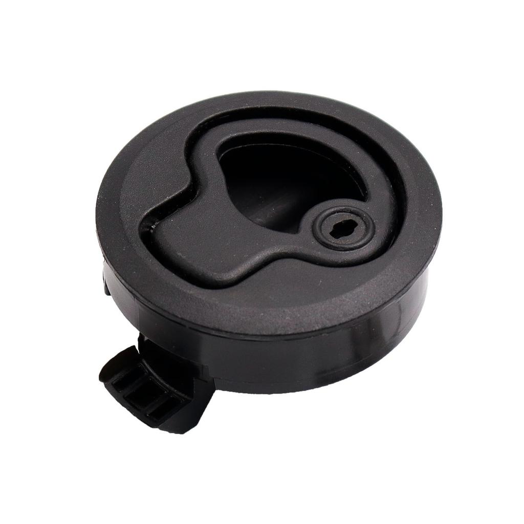 316 Stainless Steel Polished Key Round Head Plastic Handle Panel Lock Ambulance Hidden Embedded RV Trailer Plane Lock