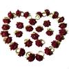30 Pieces Rose Napkin Holder Floral Flower Elegant for Hosts,