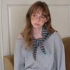 Women Wool Knitted Triangle Scarf Shawl For Winter Warm Soft Striped Triangle Bandana Lady Wool Scarves Poncho Stoles