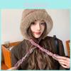 Pour Femmes Cache-oreilles Chauds Épais Bonnet d'Hiver avec Pompons