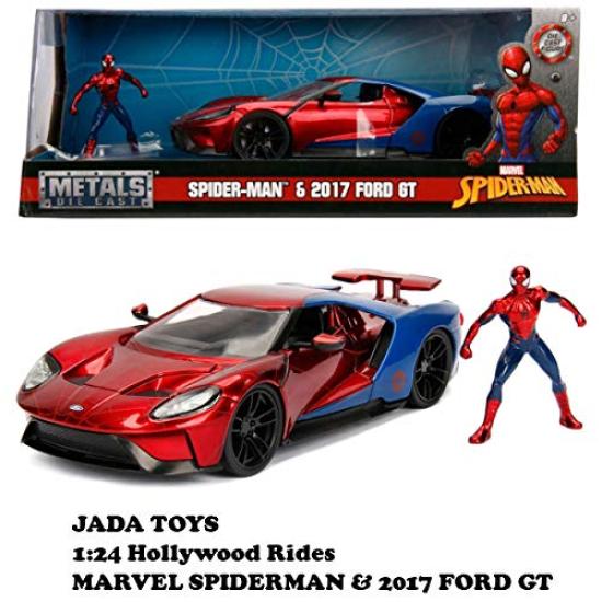 

MARVEL 2017 FORD GT 124 ЧЕЛОВЕК-ПАУК И [Миниатюрная машинка Человека-паука]