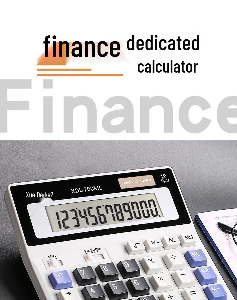 Large Financial Accounting Office Calculator