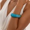 Round Shape Bangle Bracelet Resin Wrist Ornament New Wrist Band  Gift Pick