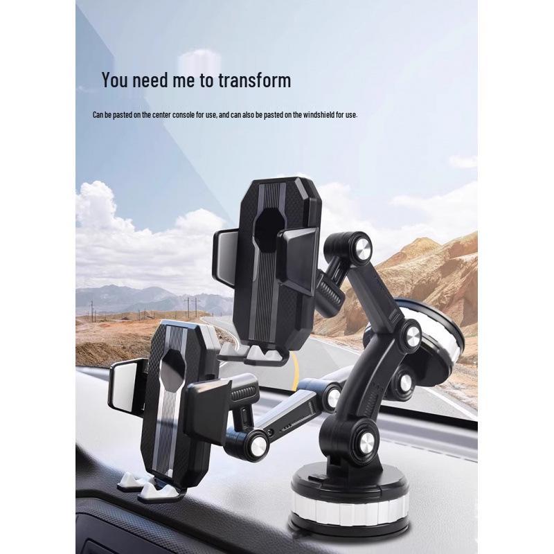 

Shockproof Off-Road Truck Excavator Large Suction Cup Phone Holder