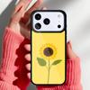 Beauty Yellow Sunflower Phone Case for iPhone 17 16 15 14 13 Pro Max Back Cover for 12 11 Pro Coque