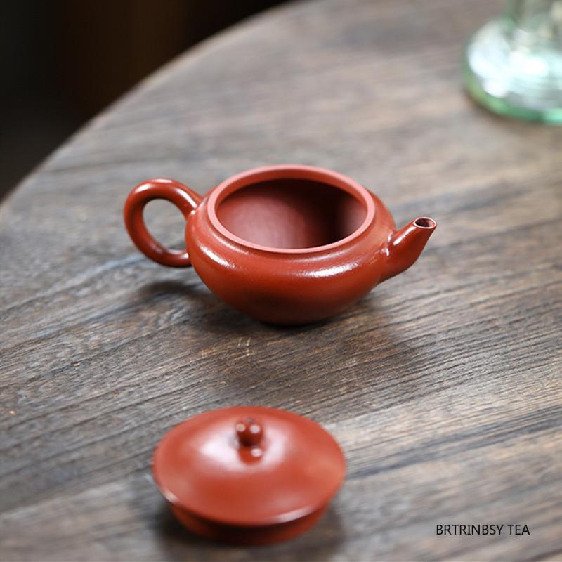 Traditional Yixing Purple Clay Teapot Handmade Beauty Tea Pot Household Small Capacity Kettle Chinese Raw Ore Zisha Tea Set 60ml