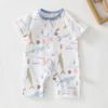Breathable Cotton Baby Jumpsuits Summer Short Sleeve Bodysuit for Newborn Infant Boys Girls Rompers Soft One-Piece Romper