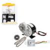 12V 250W DC Eletrical Motor Speed Controller Chain Wheel Gear Popcorn Machine Conversion Kit