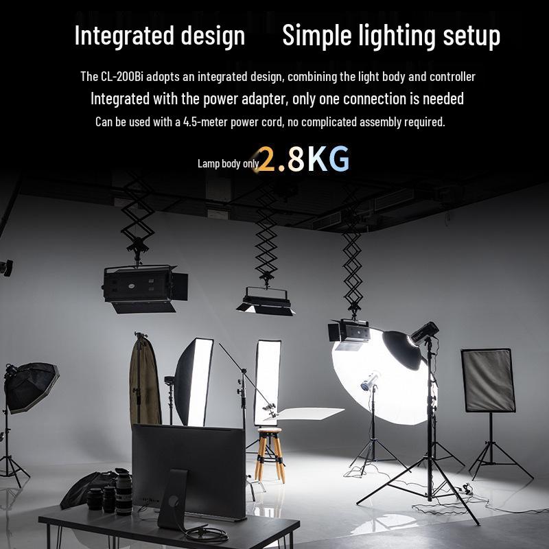 8200W Yingjia Bei LED Spotlight for Studio Photography and Live Broadcasts