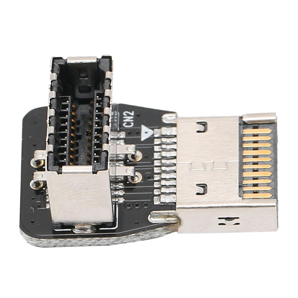 Front Panel Internal Connector Computer Motherboard USB3.1 10G TYPE E 90 Degree Angle Adapter(PH74 B (10354) )