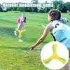 1-32PCS LInteractive Flying Disc Toy for Adults Kids Soft Boomerang Three-Leaf Cross Decompression Puzzle Gift Made Plastic Foam