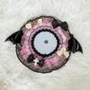 Rose Magnetic Anime Badge Holder Wings Love Heart Badge Frame Pendant  Ita Bag Accessories