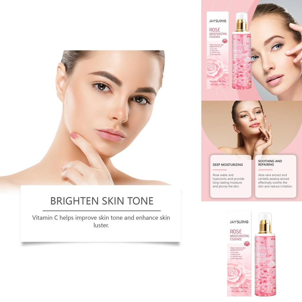 Jaysuing Rose Hydrating Essence Moisturizing Serum For Revitalized Skin Hydration 100ml