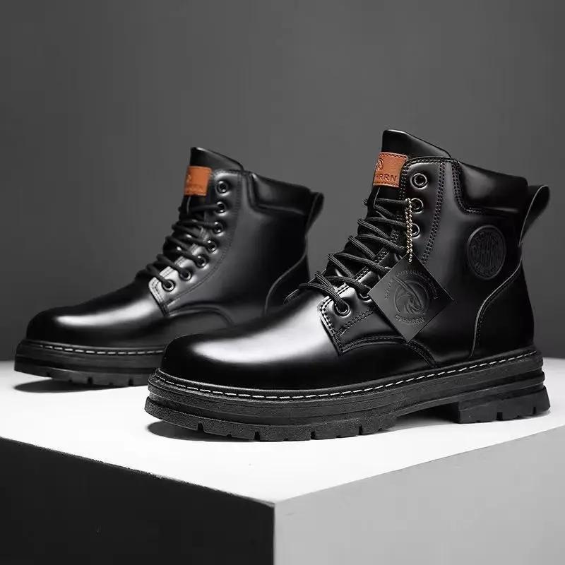 Pánské boty Trendy Pánské Boty Protiskluzová Platforma Vysoce kvalitní Móda Ležérní Klasika V akci Nová velikost 44 Designer 45