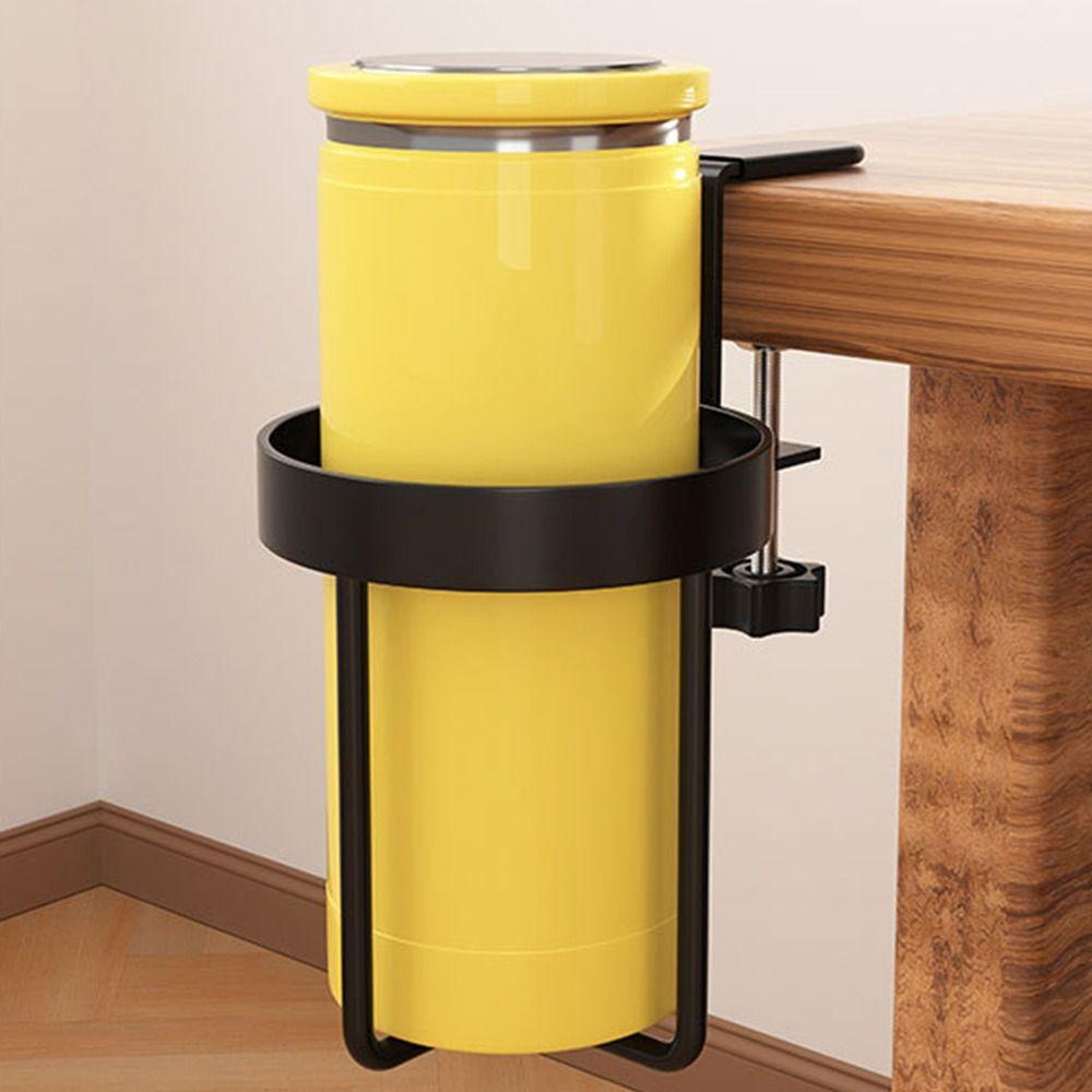 Waterproof Clip-on Cup Holder 2 in 1 Cup Hanging Storage Holder  Office Accessories