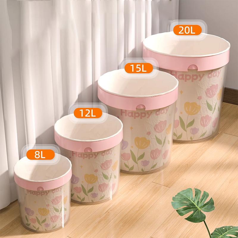 Bedruckter Verdickter Tragbarer Müllbeutel Cartoon Zuhause Küche Badezimmer Einweg Kordelzug Müllbeutel