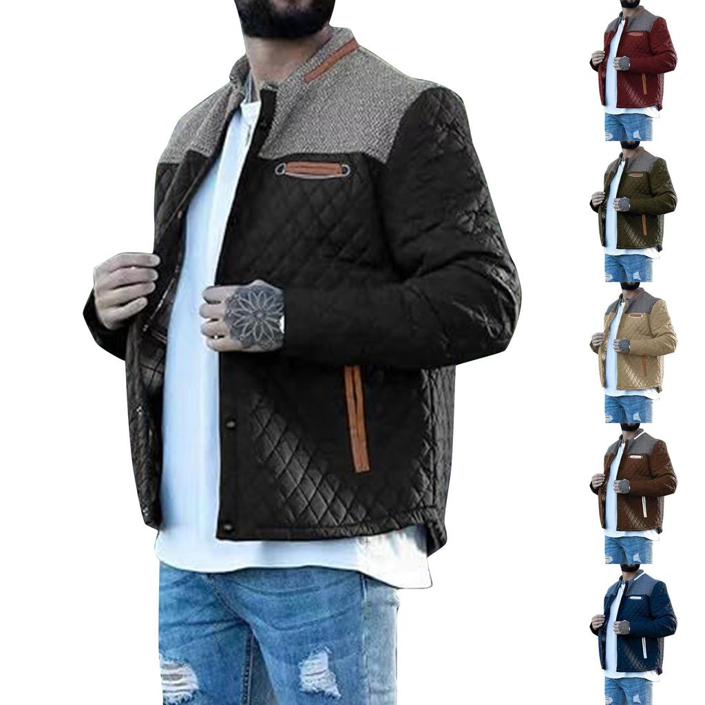 Men's Casual Outdoor Sports Windproof Pocket Jacket Thickened Jacket