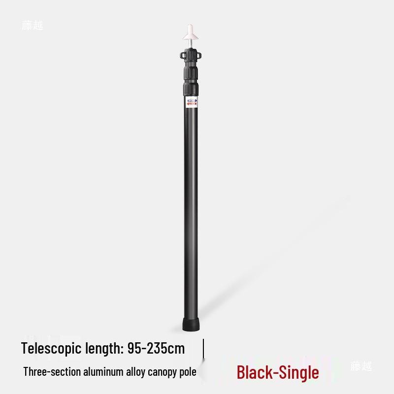 Telescopic Aluminum Awning Tent Support Pole - Thickened Alloy Design