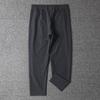 Men's Spring/Summer Cotton-Feel Quick-Dry Casual Pants, Lightweight Breathable Four-Way Stretch Elastic Waistband Sports Pants