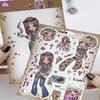 1 Sheet Millennium Anime Story Phone Craft Diy Decoration Kawaii Character Scrapbooking Stickers Deco Stationery Decals