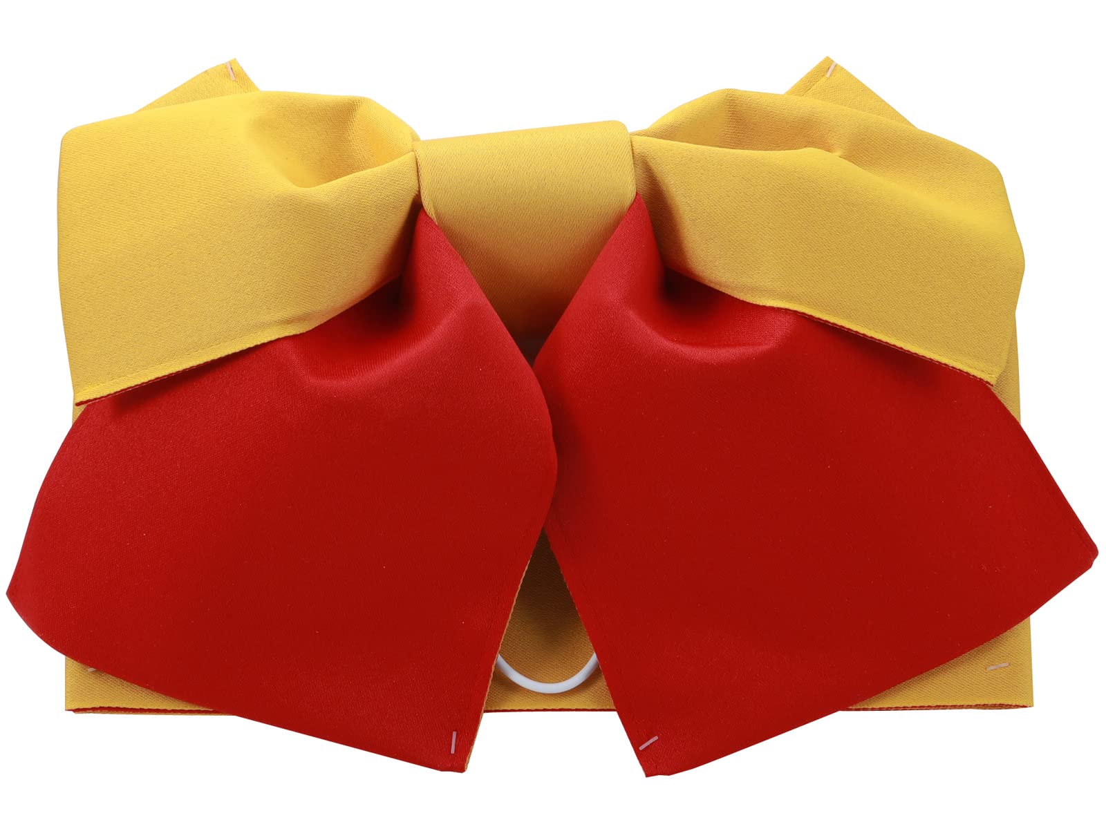 

[Hanamichi] Made in Japan Yukata Obi (Pre-tied Obi) - Various Colors - Plain & Two-tone - Easy to Tie - Simply Insert at the Back - he-19 (2 Yellow