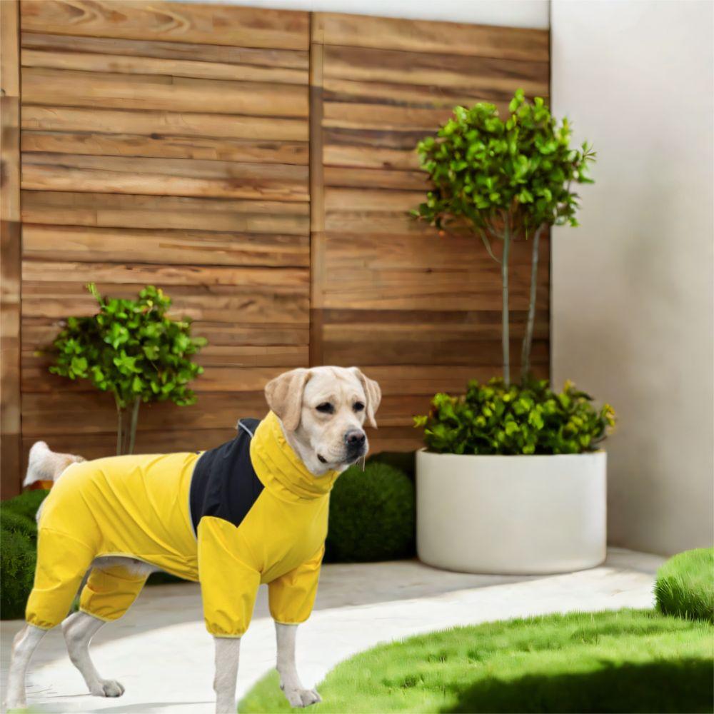 Adjustable Dog Raincoat Waterproof Pet Raincoat Dog Rain Overalls Anti Storm Coat  Hiking