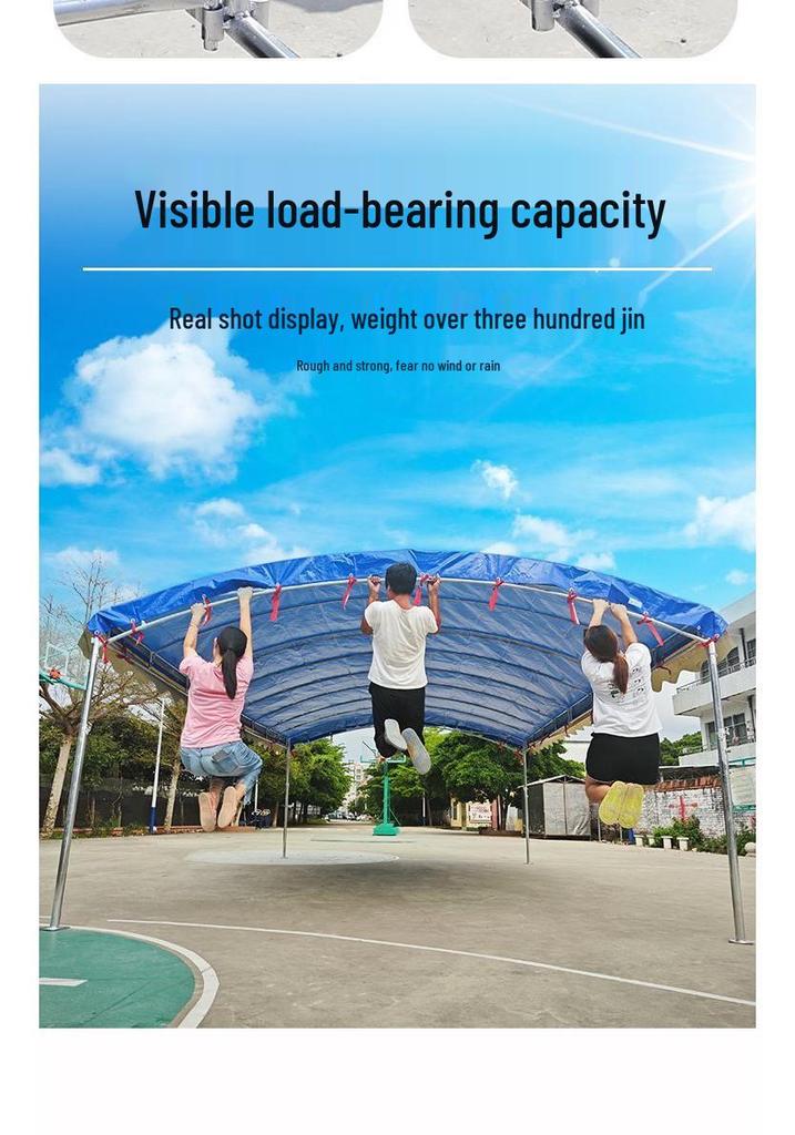 Rural Outdoor Banquet Tent: Sunshade & Rainproof Parking Shelter