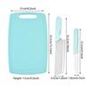 1PCS/2PCS kitchen household 3-in-1 mildew proof cutting board, fruit and vegetables with knives multi-functional cutting board