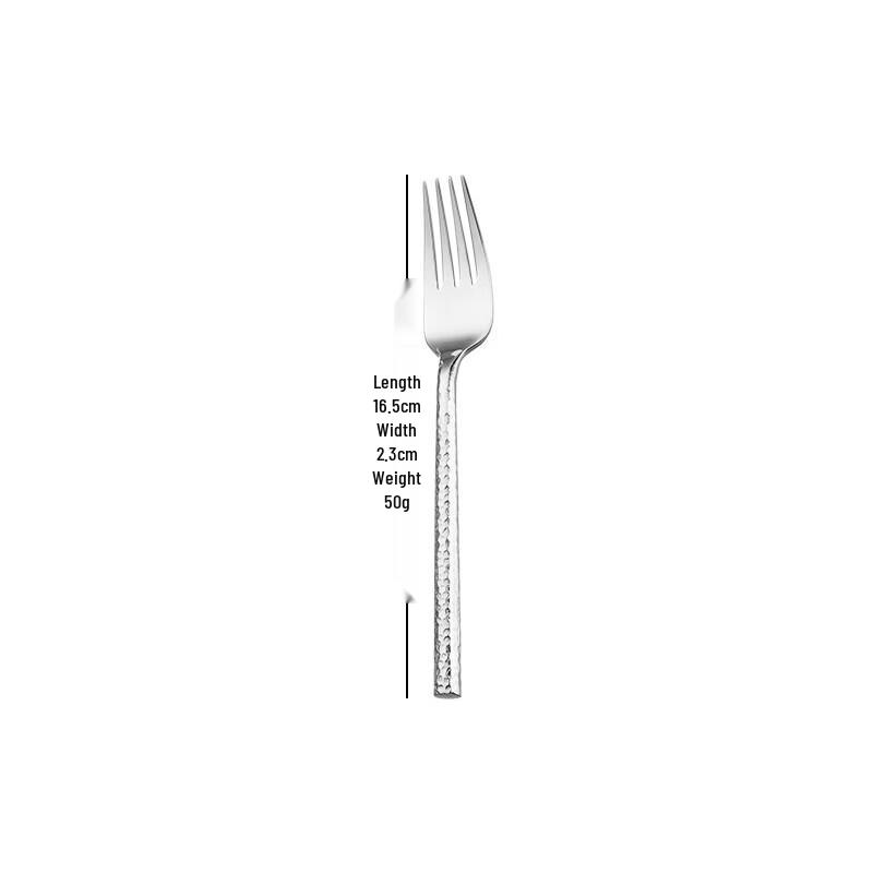Ruhan European Style Hammered Stainless Steel Cutlery Collection