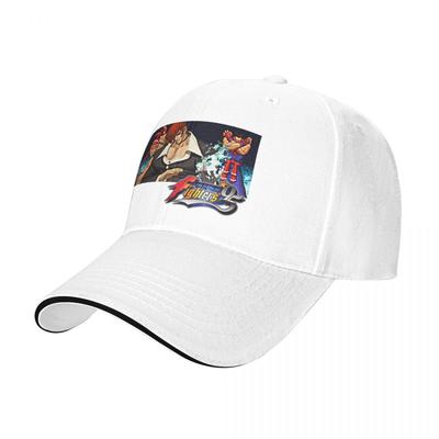 Czapki z daszkiem King Of Fighters Kof 95 Lori Pikselowa Retro Gra Casquette Casual Unisex Wiosenne Czapki