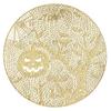 Nordischer Hohl-PVC-Platzset Halloween-Kürbis-Dekoration Westlicher Stil Matte Wärmeisolierung und Rutschfestigkeit Esstischmatte