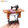 Dollhouse Decor Miniature Furniture Wooden Sewing Machine Designed for Dolls House Playthings Great for Daily Use