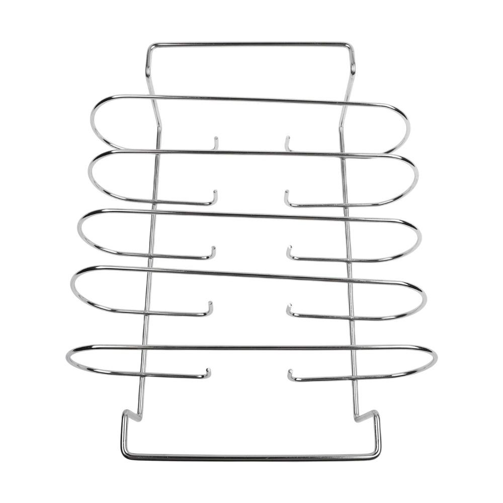 Non-Stick BBQ Rib Rack  Stand Stainless Steel Chicken Beef Ribs Grill Barbecue Steaks Rack  Camping