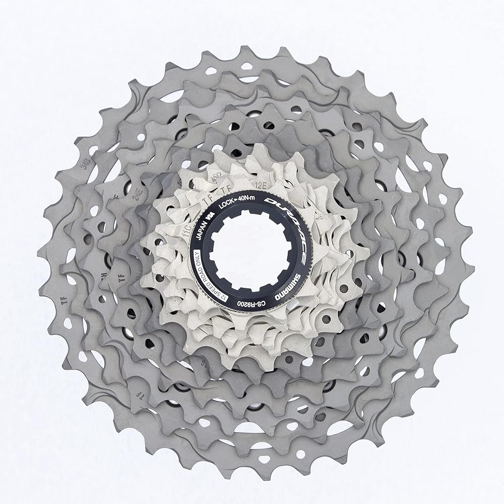 Shimano CS-R9200 Cassette Sprocket 12-Speed 11-34T Gear Range Cycling Component