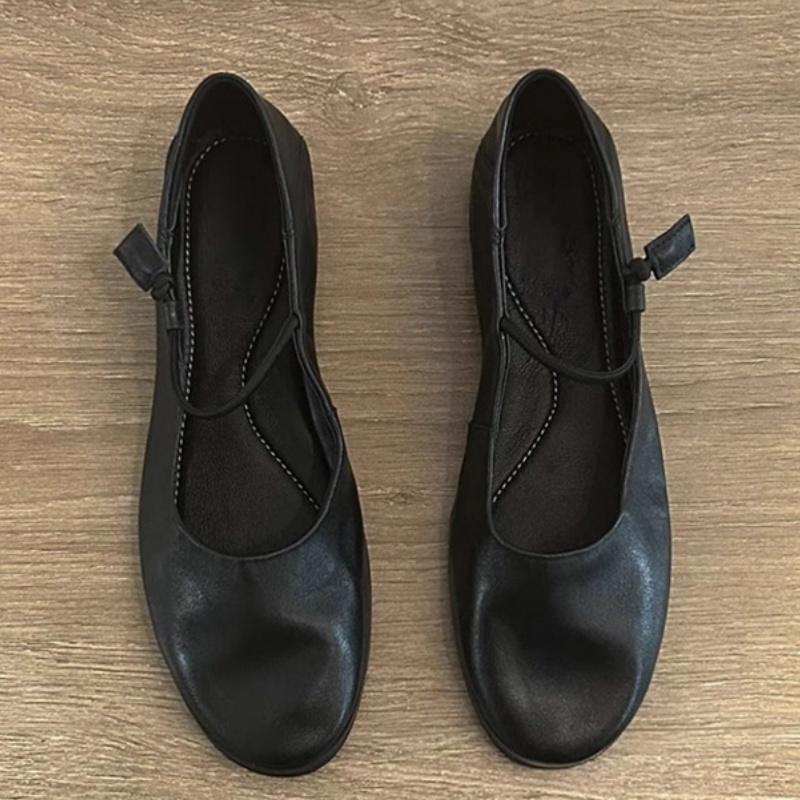 2025 Spring New Style Popular French Women's Flats Shoes Soft Ballet Shoes Elegant Slip On Loafers Shoes Zapatos Mujer