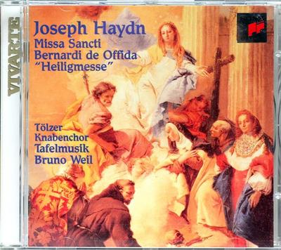 CD SOLOISTEN,TAFELMUZIEK; OMDAT - Haydn;Heiligmesse SK66260 Sony Classical 1995 Japan Klassiek Gebruikt