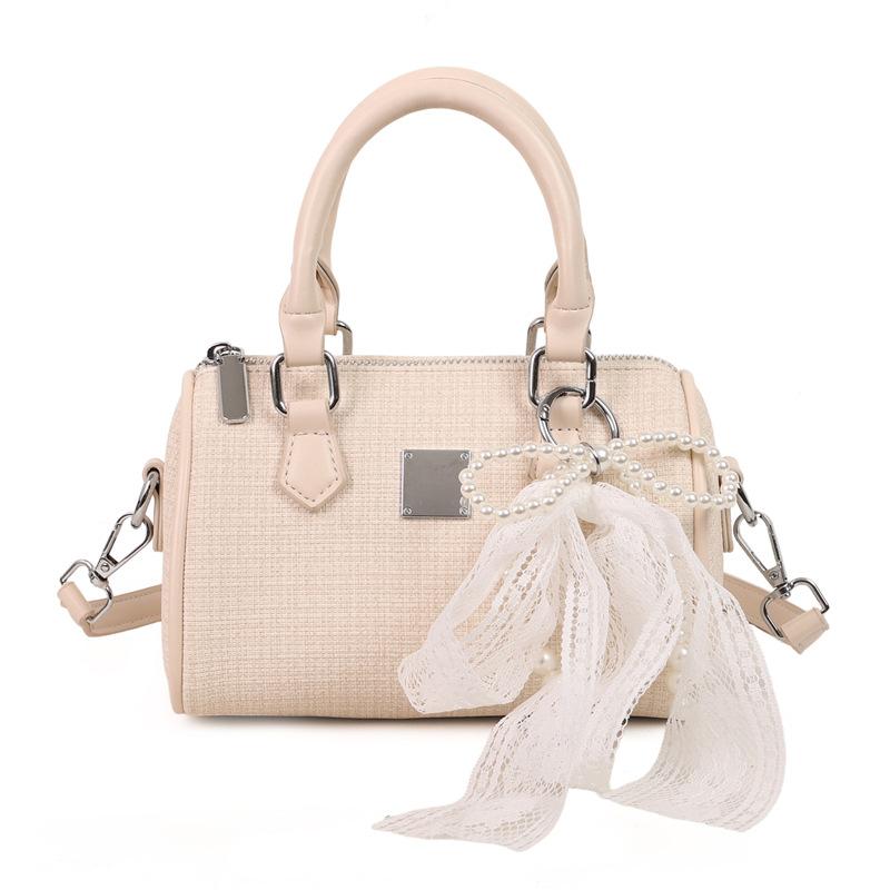 Popular Hot-selling Korean Version of Simple Temperament Portable Pillow Bag Women's Versatile Foreign Style Advanced Texture Solid Color Messenger 