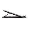 Digio2 Laptop/Tablet Stand with Smartphone Stand (NPA-003BK)